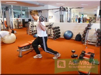 Fout bij Lunge: Te kort uitstappen